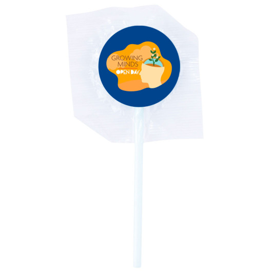 Assorted Colour Lollipops Branded 1